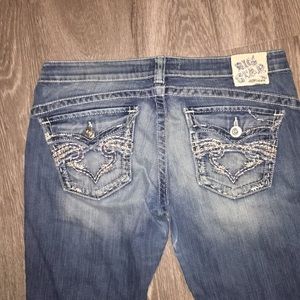boot cut big star jeans!!